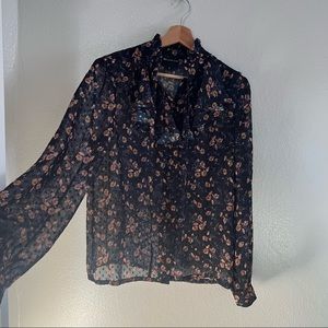 j JILL STUART Floral Blouse